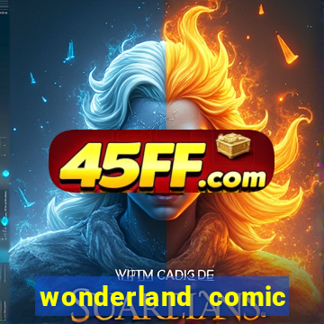 wonderland comic studio alphabet